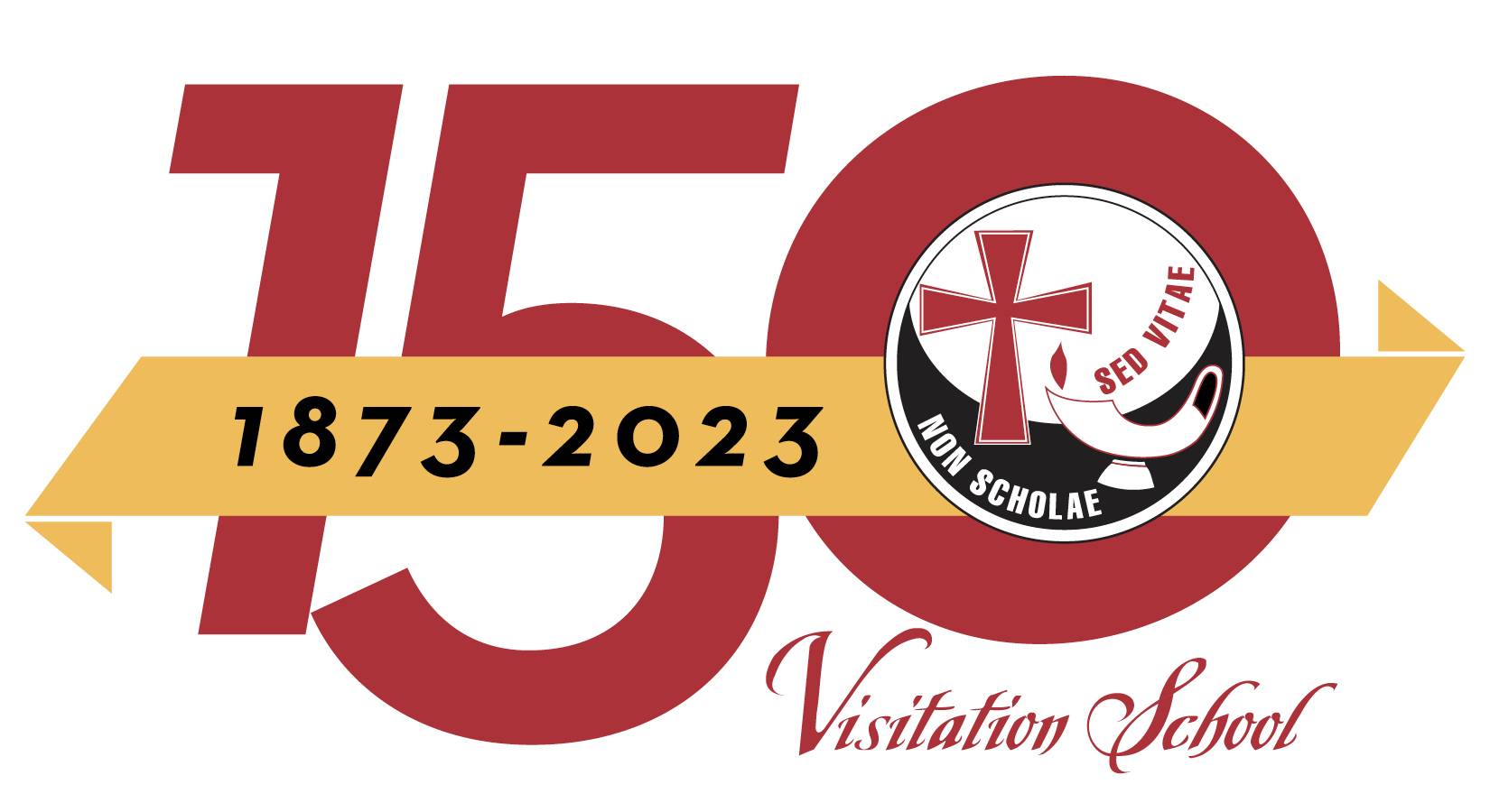 Visitation 150th Logo